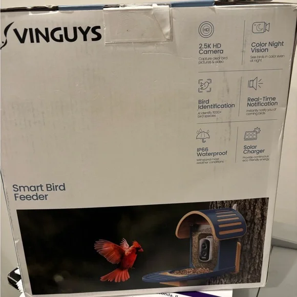 Vinguys smart bird feeder - Picture 2 of 6